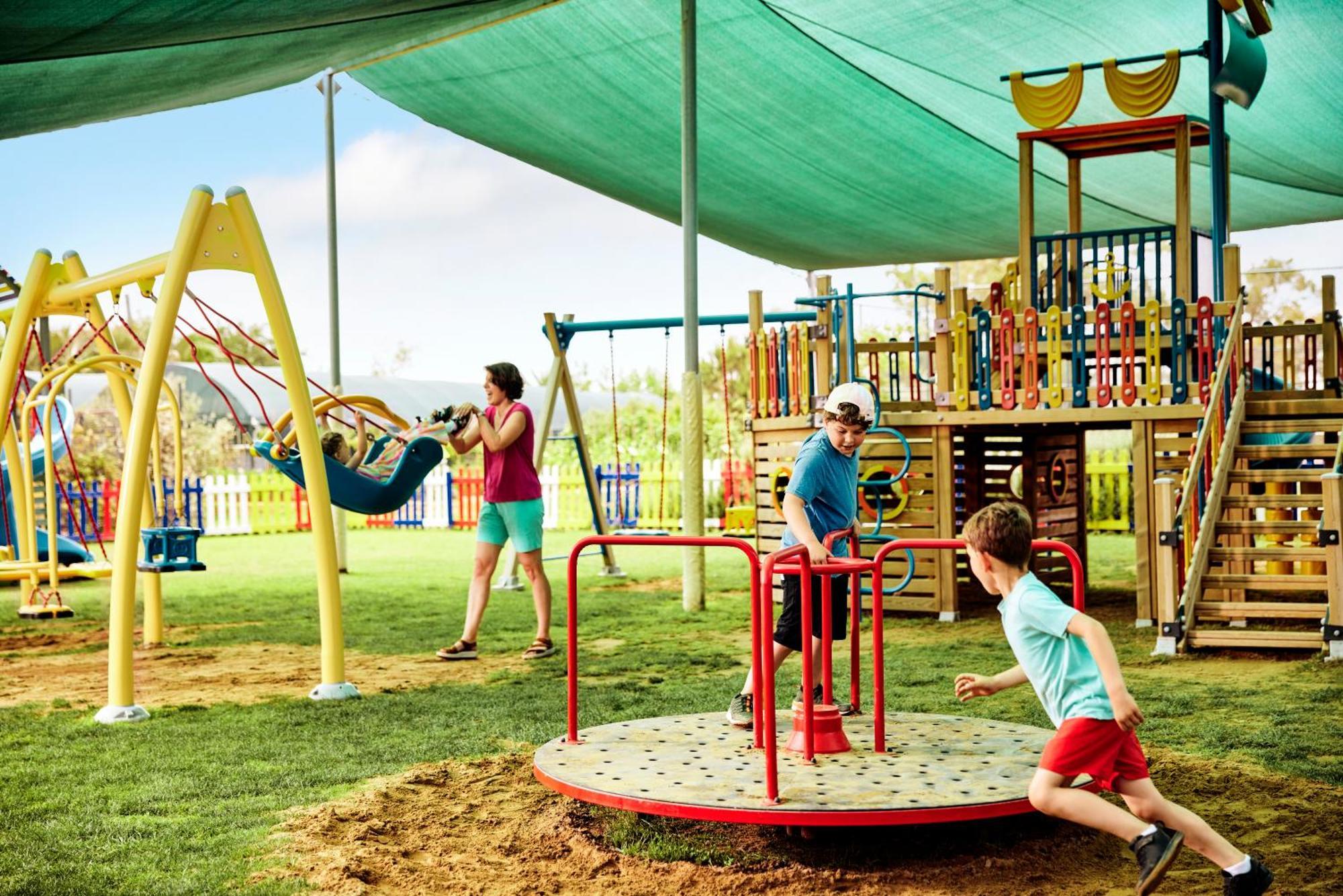 Tui Magic Life Jacaranda Hotel Side Eksteriør billede Playground at the resort